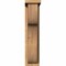 Ekena Millwork Carmel Smooth Corbel w/Backplate, Western Red Cedar, 5 1/2"W x 12"D x 24"H COR06X12X24CAR01SWR - alternate 2